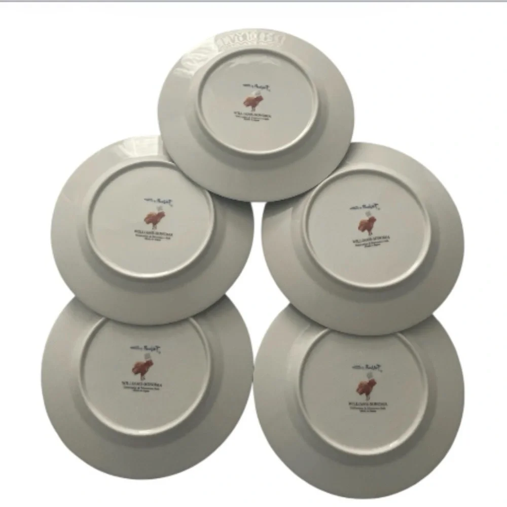 Williams Sonoma Salad Plates - Set of 6 Boxed (Only 5 Included) - Made in Japan